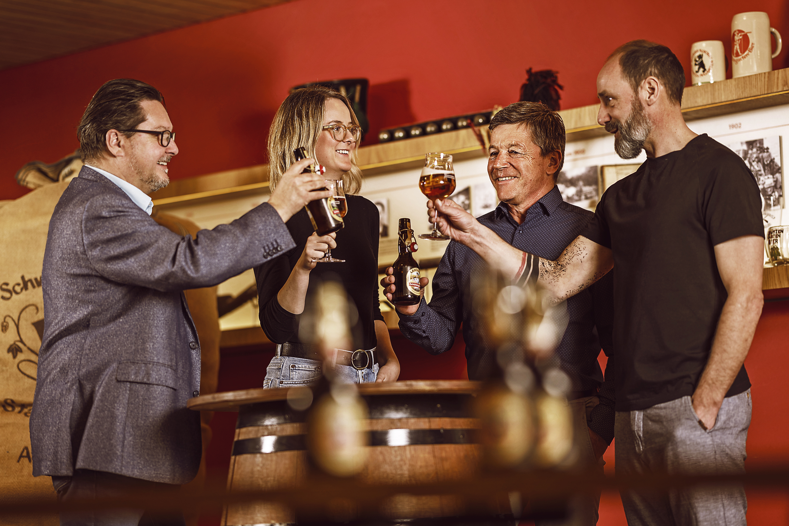 Bier-Apéro in der Brauerei Schützengarten